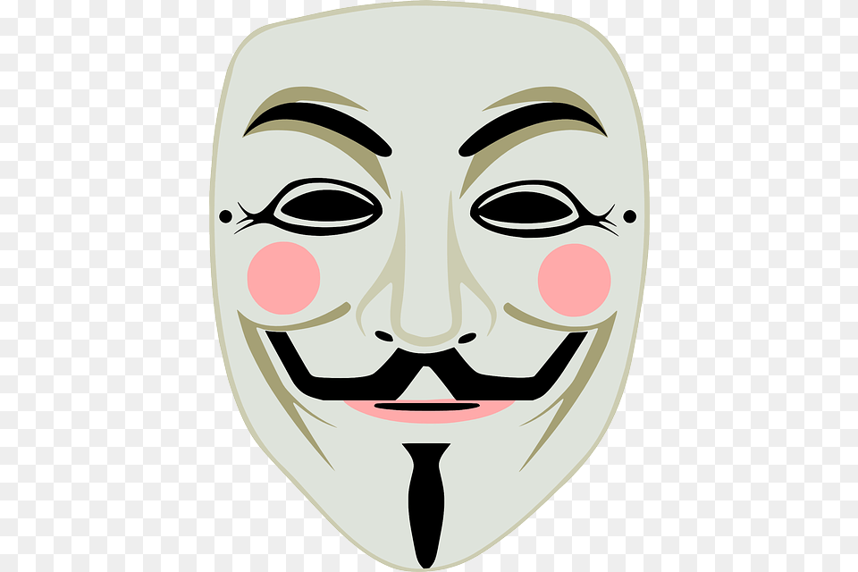 Anonymous Mask, Face, Head, Person Free Png