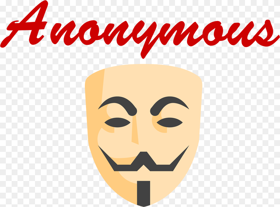 Anonymous Mask Picture, Face, Head, Person Png Image