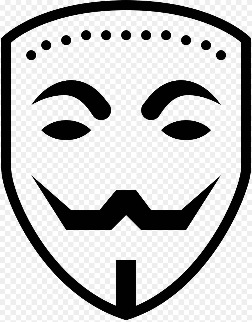 Anonymous Mask Picture Anonymous Transparent Background, Face, Head, Person Png Image