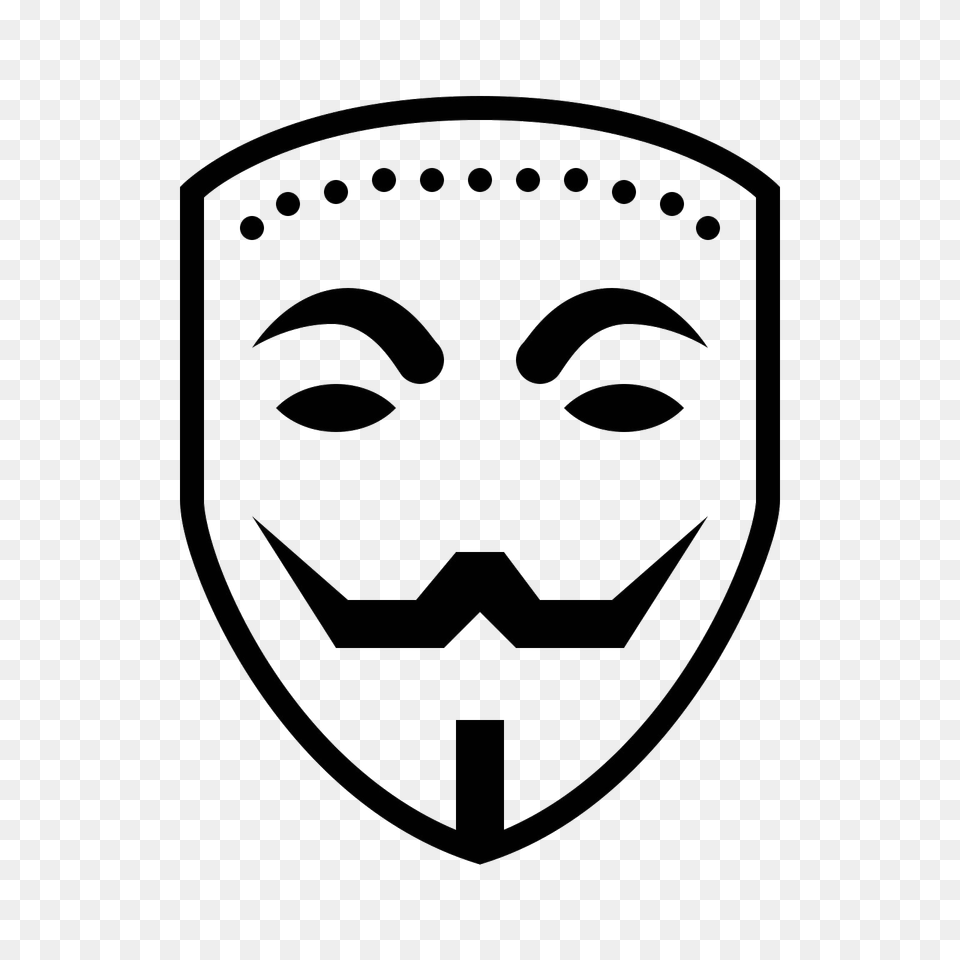 Anonymous Mask Picture Arts, Stencil, Face, Head, Person Png