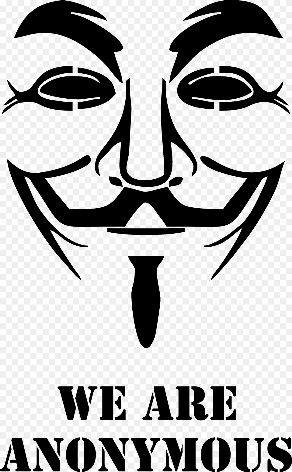 Anonymous Mask Pnganonymous Mask Anonymous Mask, Gray Free Png Download