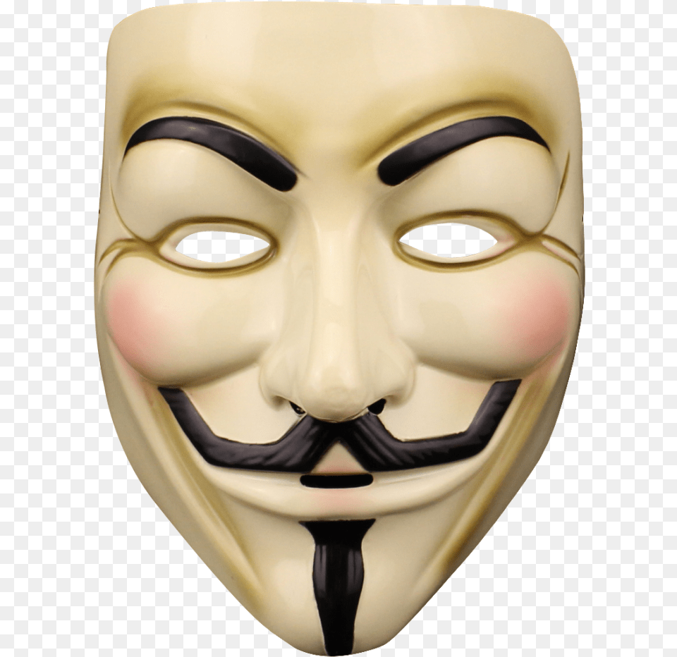 Anonymous Mask Transparent Free V For Vendetta Mask, Person, Face, Head Png Image