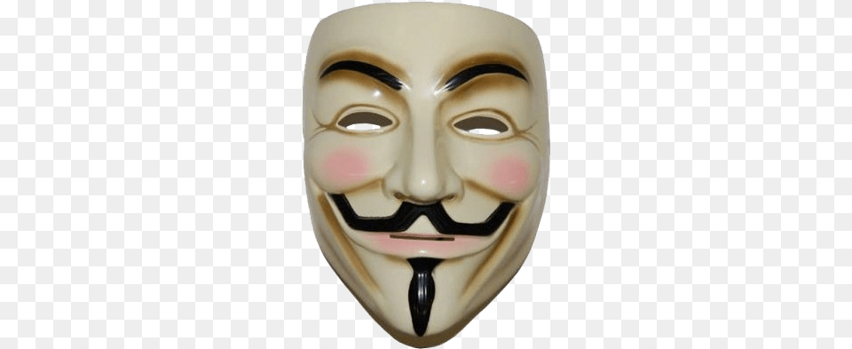 Anonymous Mask V For Vendetta Mask, Person, Face, Head Free Png Download