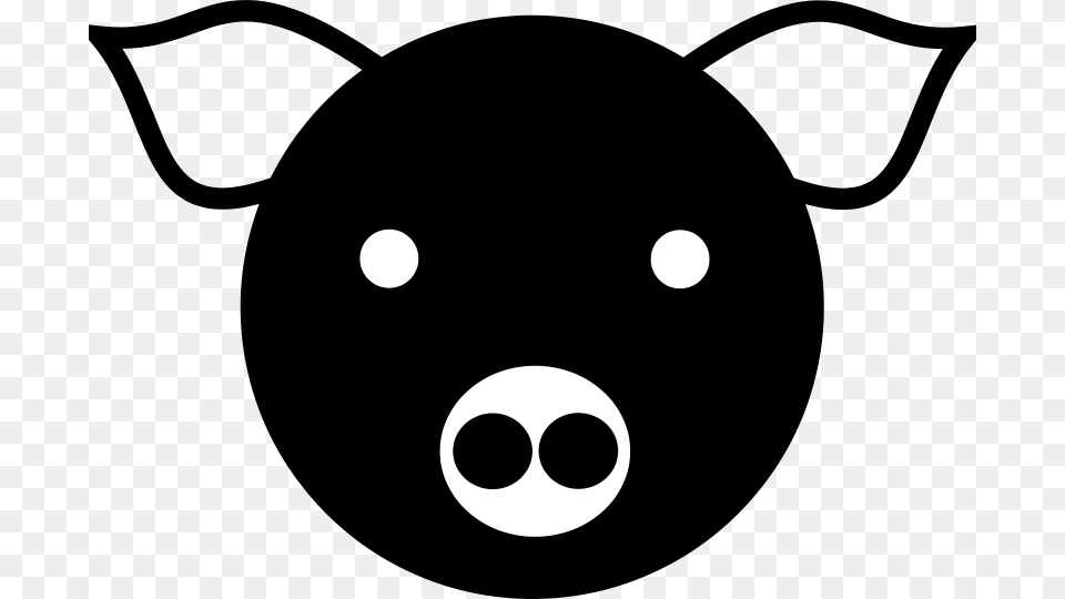 Anonymous Simple Pig, Astronomy, Moon, Nature, Night Png Image