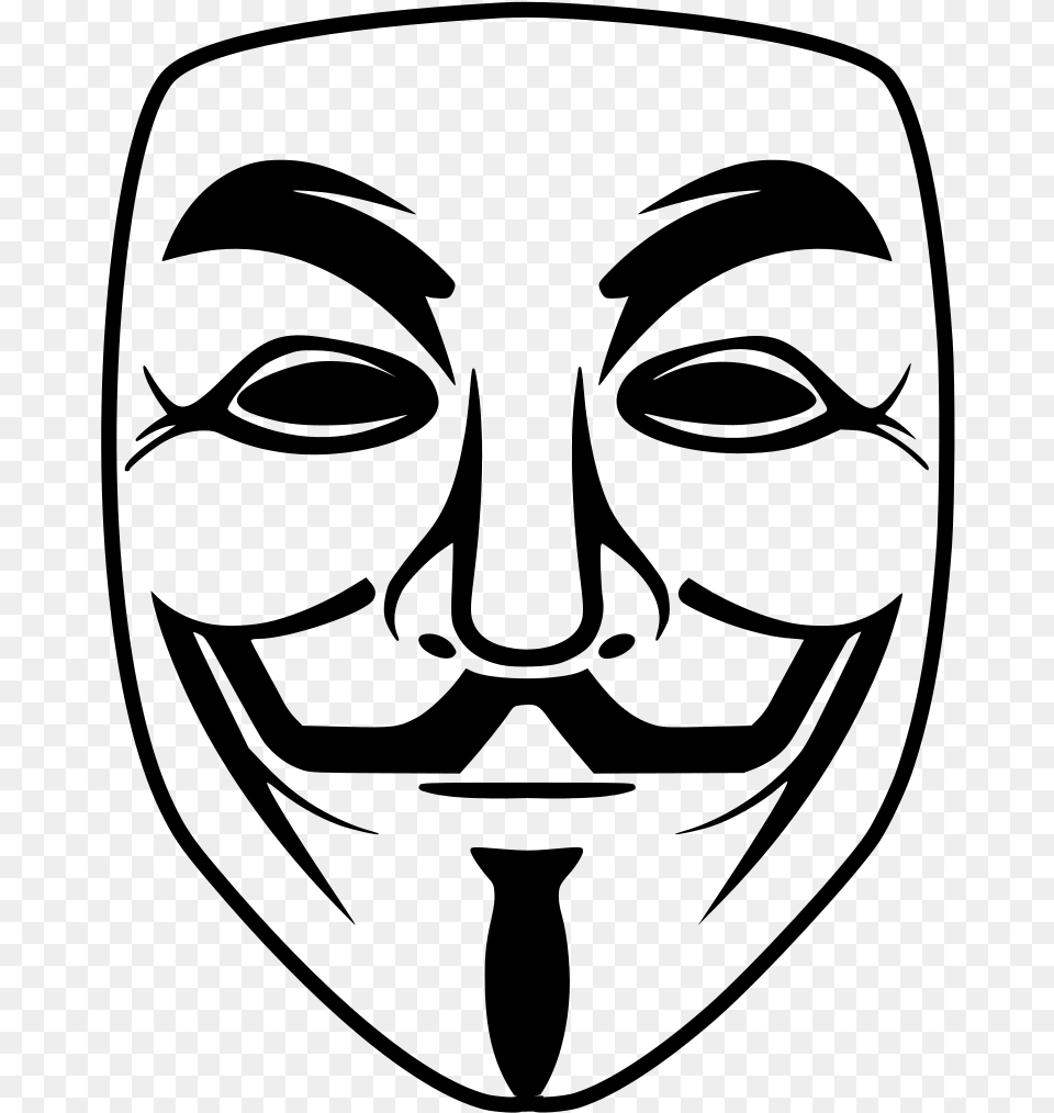 Anonymous Svgsvg Wikimedia Commons, Gray Free Png Download