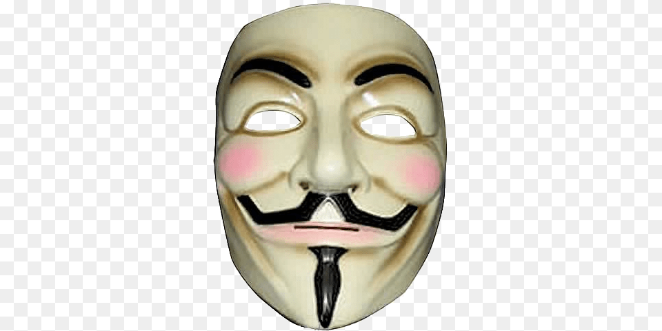 Anonymous V For Vendetta Mask Transparent, Baby, Person Png Image