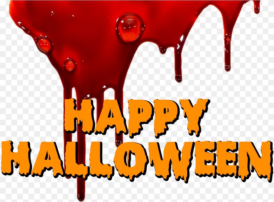 Another Bloody Happy Halloween Clip Arts Happy Halloween Transparent, Food, Ketchup Free Png