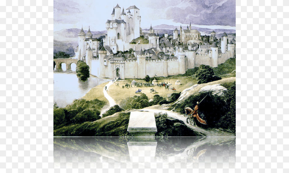 Another Classic Musical Combined With A Recent Tony Camelot Castle King Arthur39s Camelot, Architecture, Building, Fortress, Painting Png Image