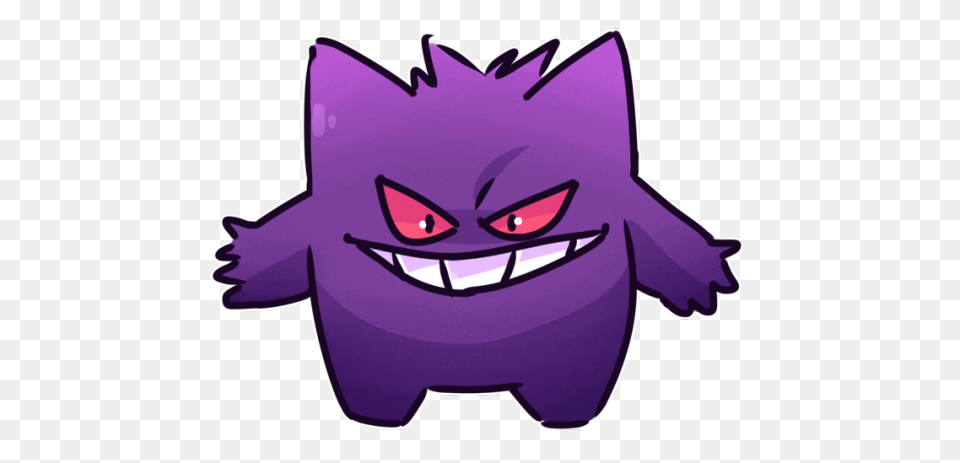 Another Gengar, Purple Free Png Download