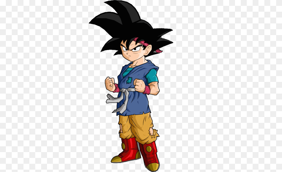 Another Icon If You Want To Use It Goku Jr Dragon Ball Z, Book, Comics, Publication, Baby Free Png Download