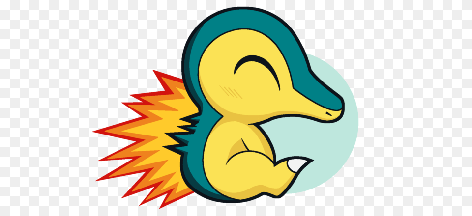Another Pokemon Week Cyndaquil, Animal, Bird, Duck Free Png Download