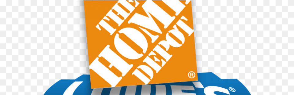 Another Way Home Depot Beats Lowe39s Black And White Home Depot, Advertisement, Poster, Text Free Png