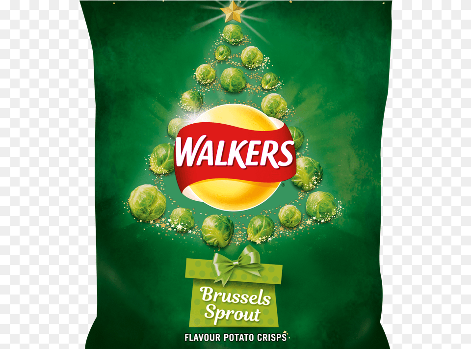 Another Way Of Experiencing The Controversial Brussel Sprout Flavoured Crisps, Advertisement, Poster, Food, Produce Free Transparent Png