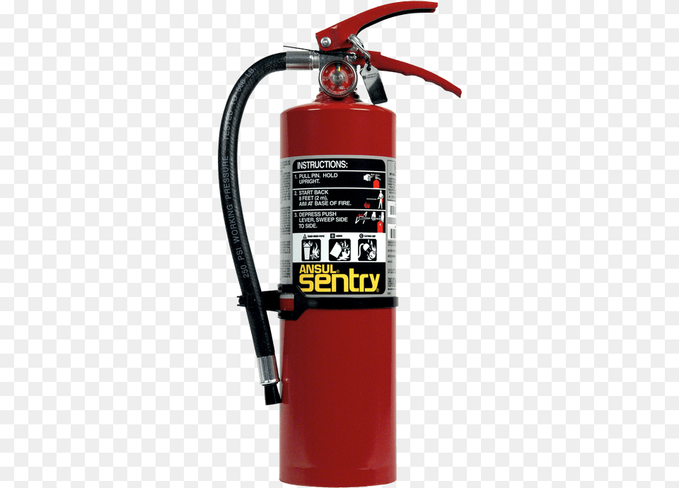 Ansul Sentry Abc Wwall Hook A05s Fire Extinguisher Ansul Sentry, Cylinder, Gas Pump, Machine, Pump Free Png Download