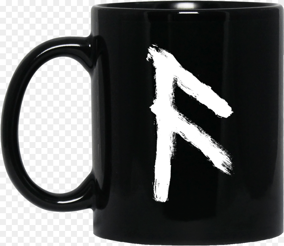 Ansuz Rune Mug My Girlfriend Mug, Cup, Beverage, Coffee, Coffee Cup Free Png