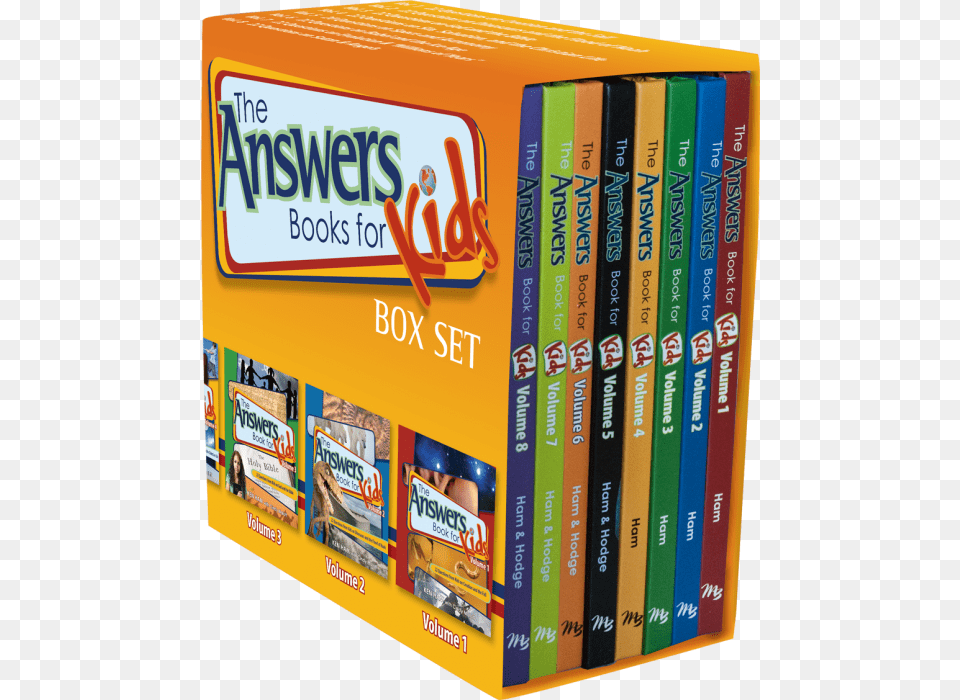 Answers For Kids Box Set Answers Book For Kids, Publication, Person, Indoors, Library Png