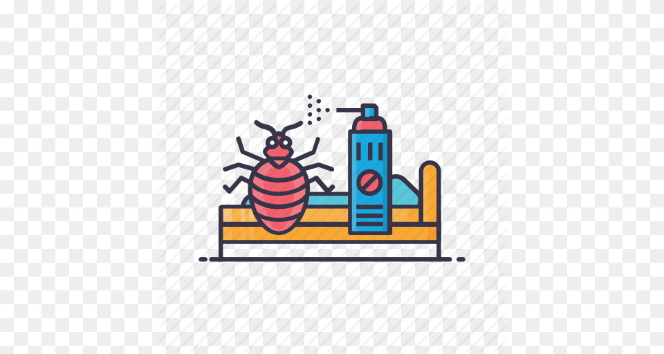 Ant Bed Bug Cockroach Lady Bird Removal Spray Icon, Animal Free Transparent Png
