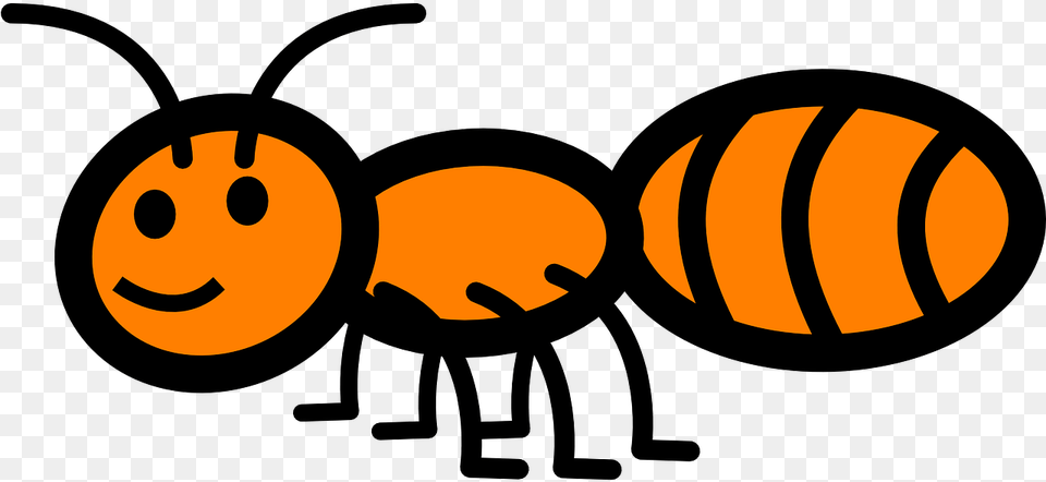Ant Black And White, Food, Plant, Produce, Pumpkin Free Transparent Png