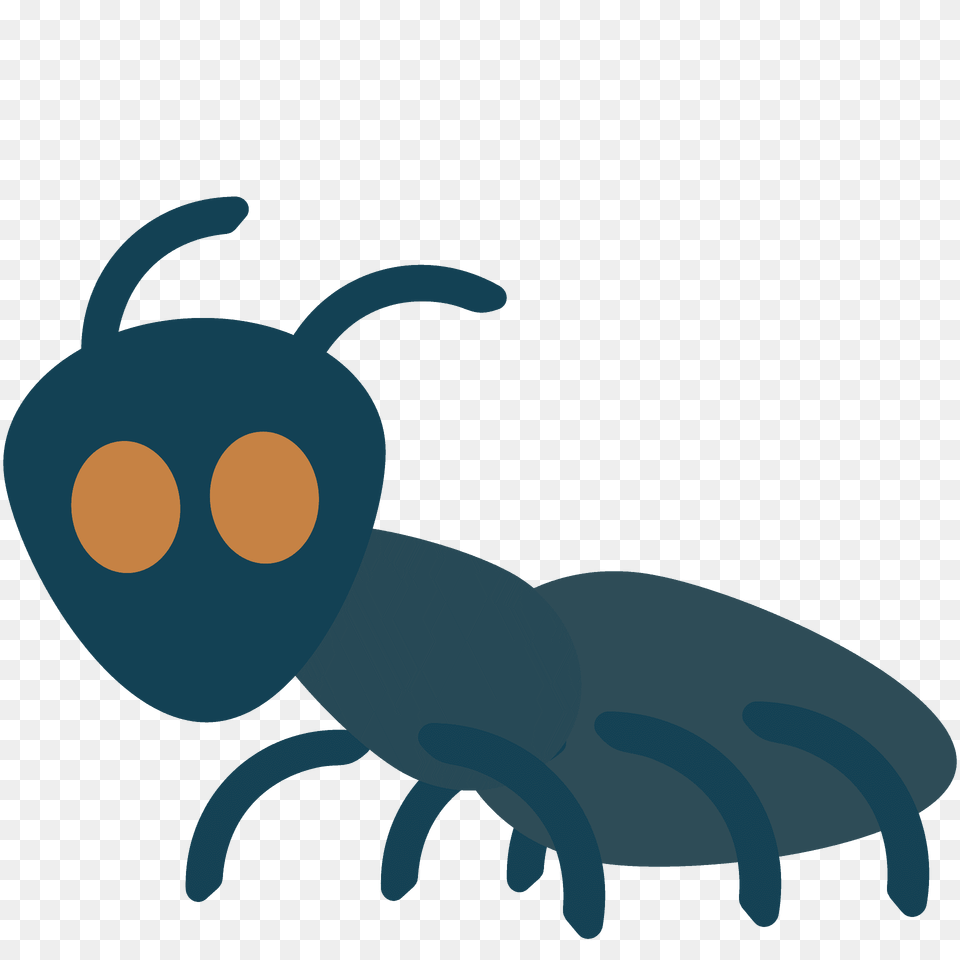 Ant Emoji Clipart, Animal, Firefly, Insect, Invertebrate Png