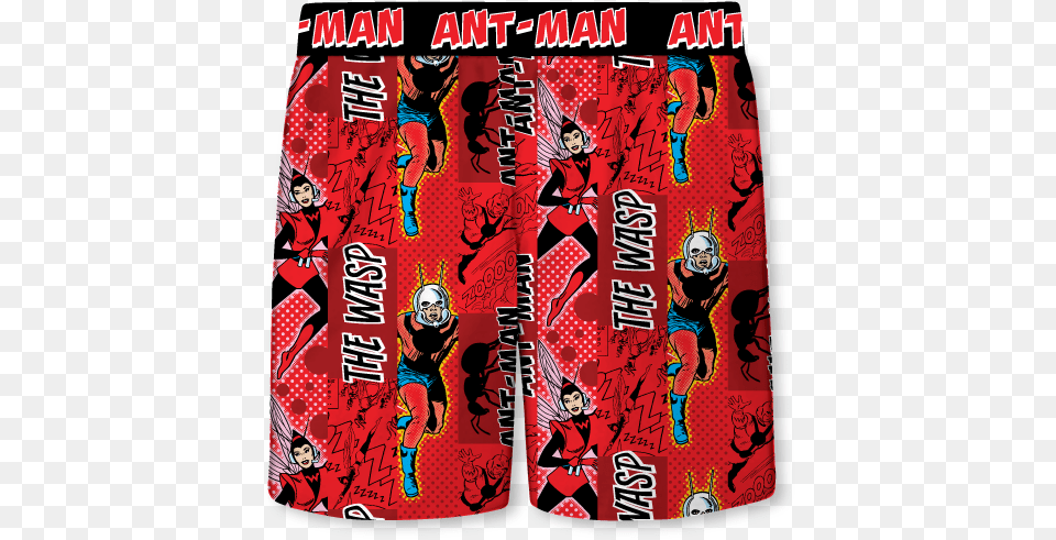 Ant Man, Shorts, Clothing, Book, Comics Png