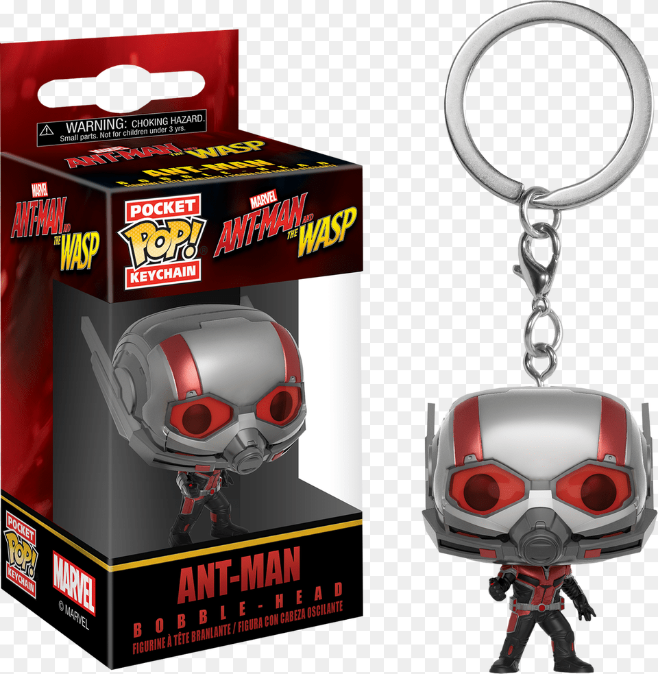 Ant Man And The Wasp Ant Man Funko Pop Keychain, Robot, Adult, Male, Person Free Png Download