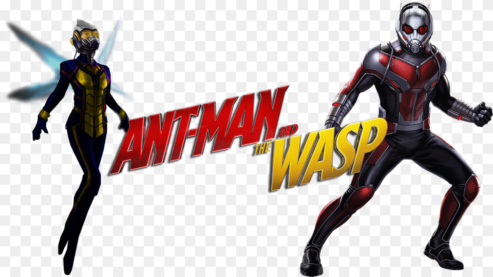 Ant Man And The Wasp Movie Trailer Ant Man The Wasp, Adult, Person, Male, Female Free Png Download