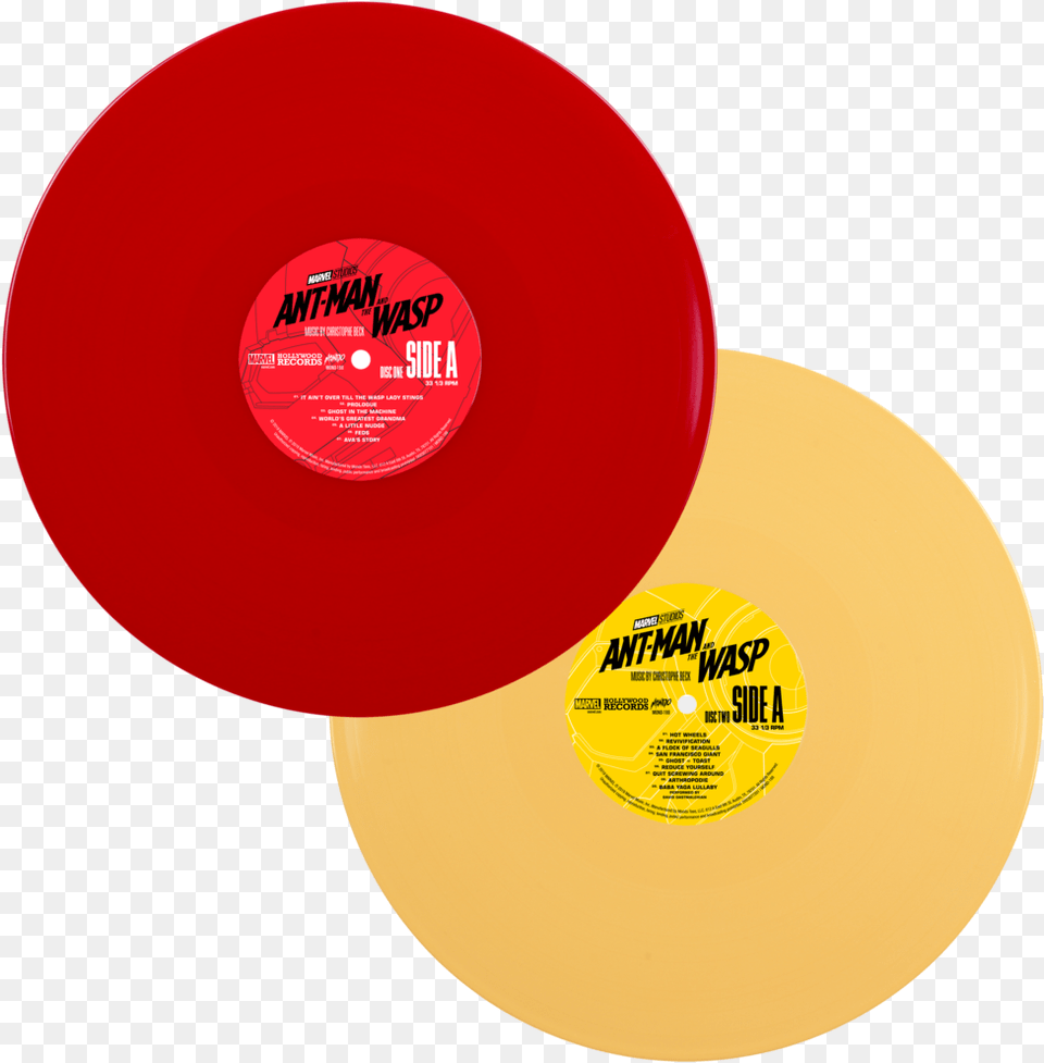 Ant Man And The Wasp Original Motion Picture Soundtrack Ant Man And The Wasp Vinyl, Frisbee, Toy, Disk Free Png Download