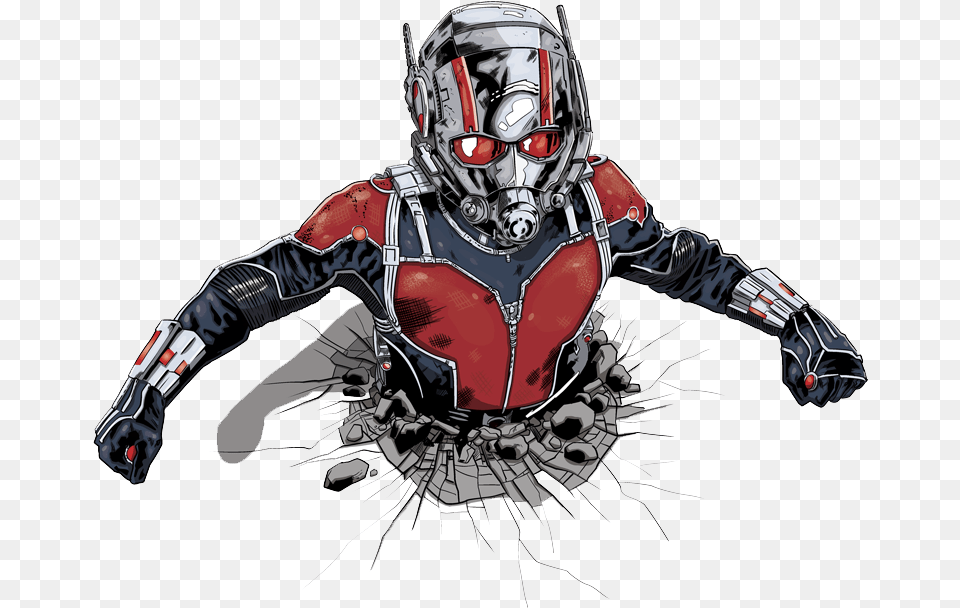 Ant Man Ant Man, Person, Helmet Free Png