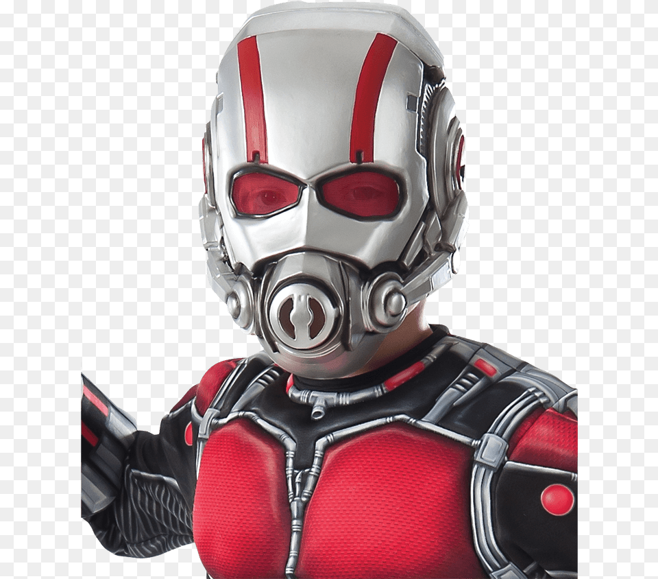 Ant Man Helmet Clipart Royalty Free Download Boy Halloween Costume Super Hero, Baby, Person Png Image