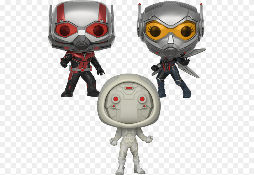 Ant Man Pop Funko Ant Man And Wasp Download Ant Man And Wasp Funko Pop, Robot, Toy, Helmet, Baby Png Image