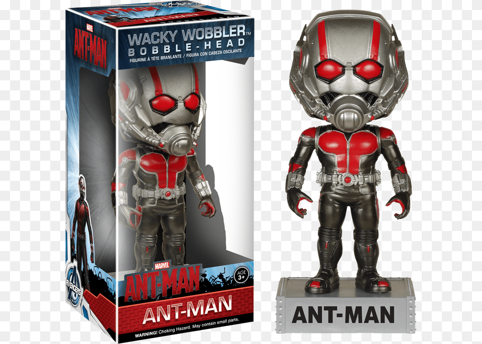 Ant Man Wacky Wobbler, Toy, Robot Png Image