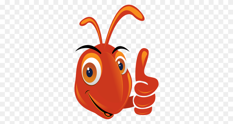 Ant Thumbs Up Cartoon, Art, Carrot, Food, Plant Free Transparent Png