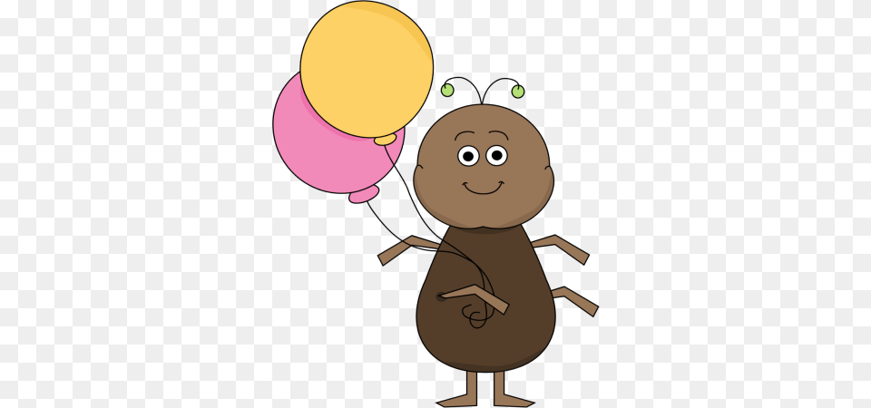 Ant With Balloons Clip Art, Face, Head, Person, Winter Png