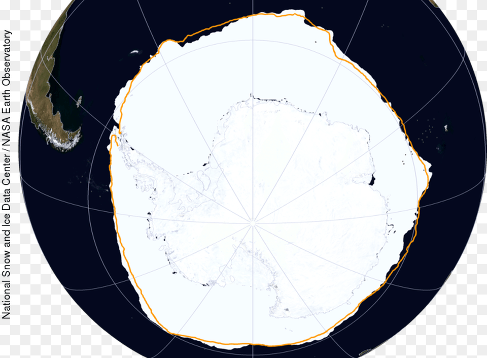 Antarctic Sea Levels Have Shrunk To Record Glacier, Land, Nature, Outdoors, Chart Free Transparent Png