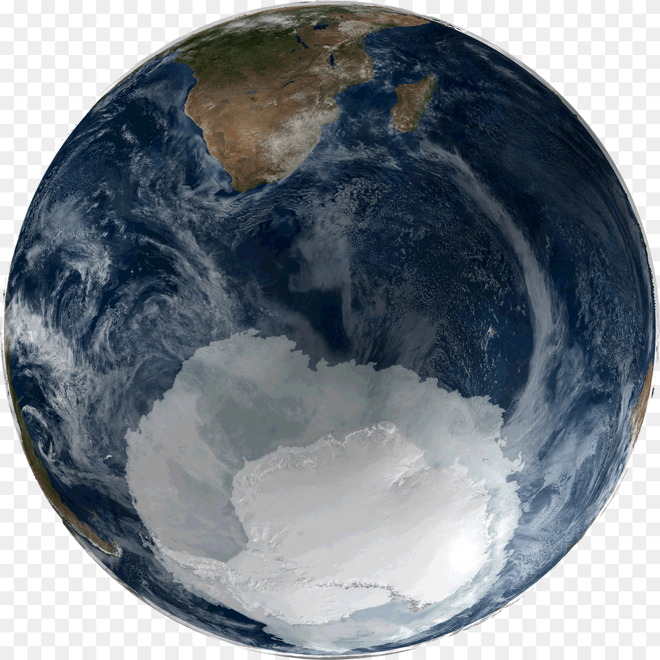 Antarctica Global View, Astronomy, Outer Space, Planet, Earth Free Png Download