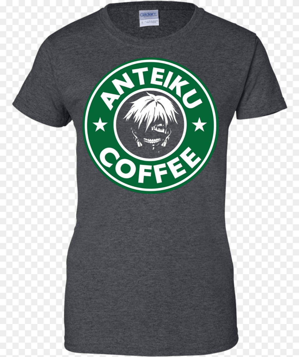 Anteiku Coffee Tokyo Ghoul Parody T Starbucks, T-shirt, Clothing, Person, Man Free Transparent Png