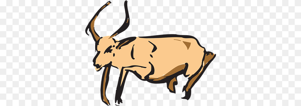 Antelope Animal, Bull, Mammal, Person Png