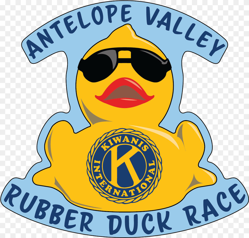 Antelope Valley Rubber Duck Race Kiwanis Club, Badge, Logo, Symbol, Baby Png