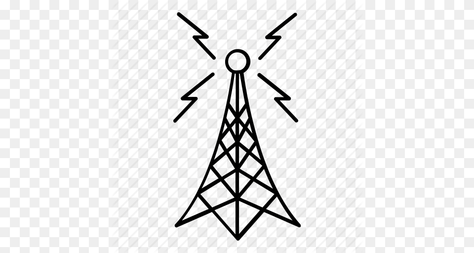 Antenna Broadcast Communication Connection Noise Radio Waves, Engine, Machine, Motor, Cable Png Image