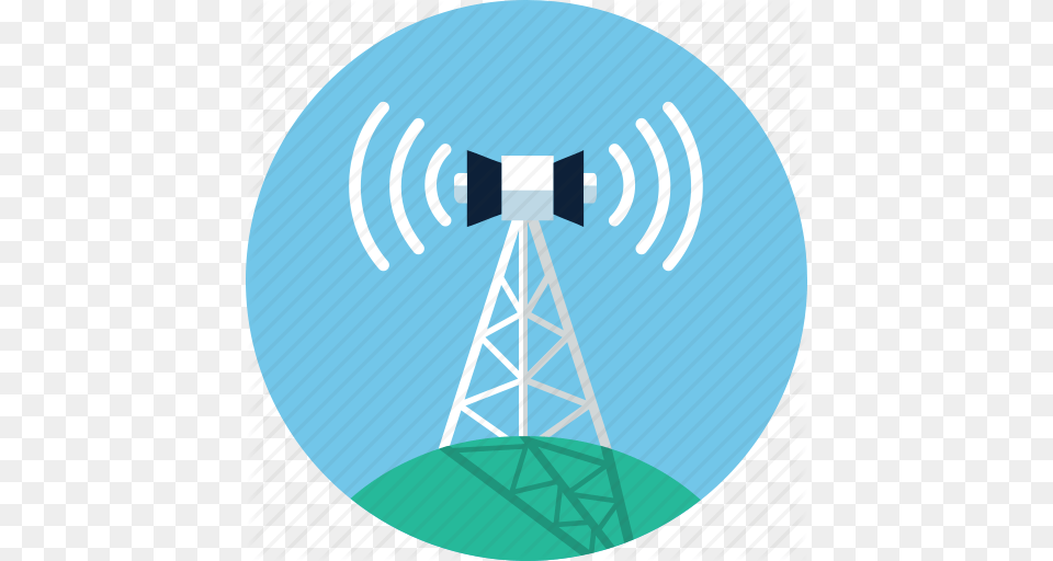 Antenna Communication Tower Internet Radio Tower Wifi, Cable, Power Lines, Electric Transmission Tower, Disk Free Png