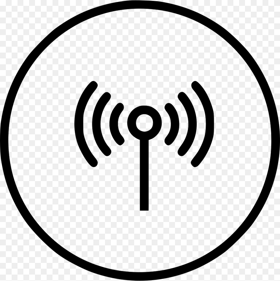Antenna Electronics Signal Technology Wifi Radiowaves Icon, Cutlery, Fork, Electrical Device, Microphone Free Png