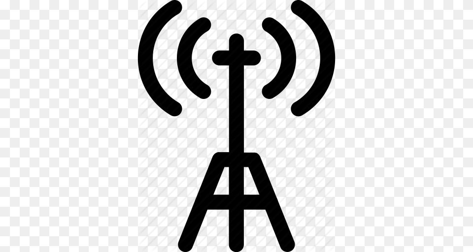 Antenna Itunes Live Radio Transmission Wifi Wireless Icon, Weapon Png Image