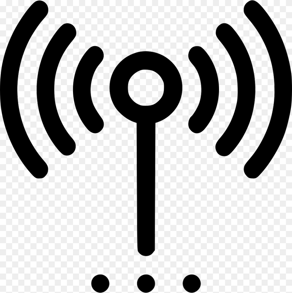 Antenna Network Signal Technology Wifi Morenetworks Network Tower Icon, Stencil, Cutlery, Fork Free Transparent Png