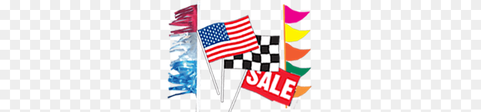Antenna Products And Streamers, American Flag, Flag Png