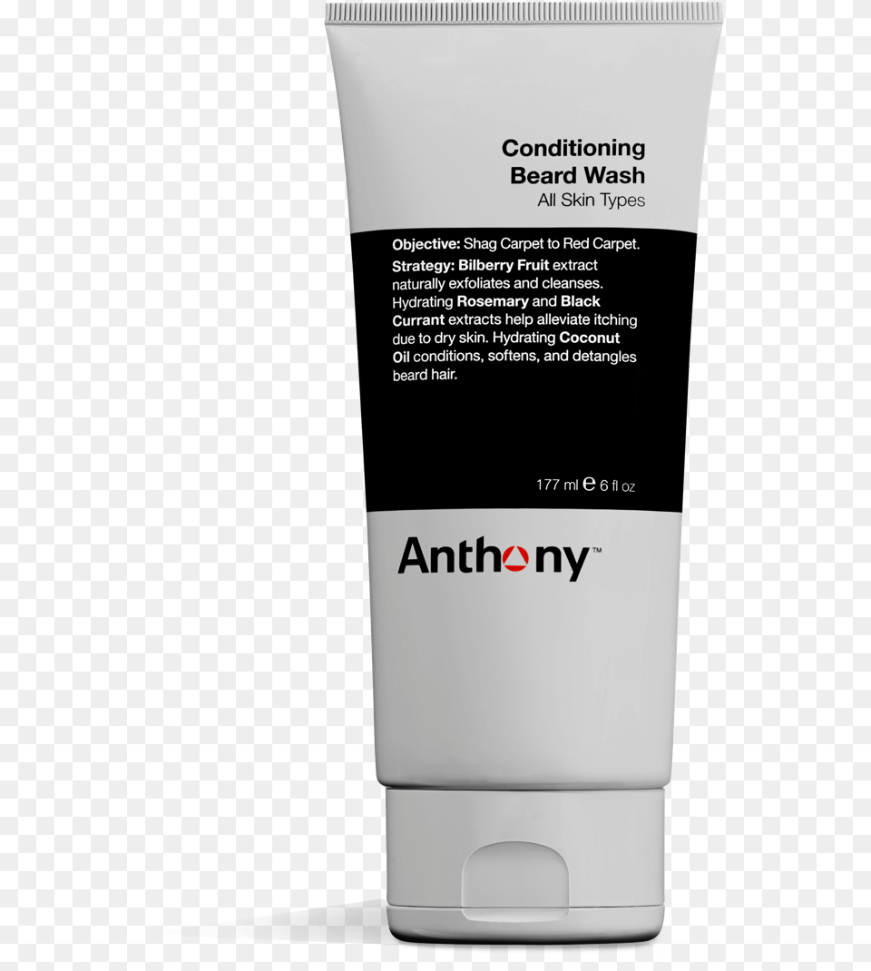 Anthony Conditioning Beard Wash, Bottle, Aftershave, Cosmetics Png Image