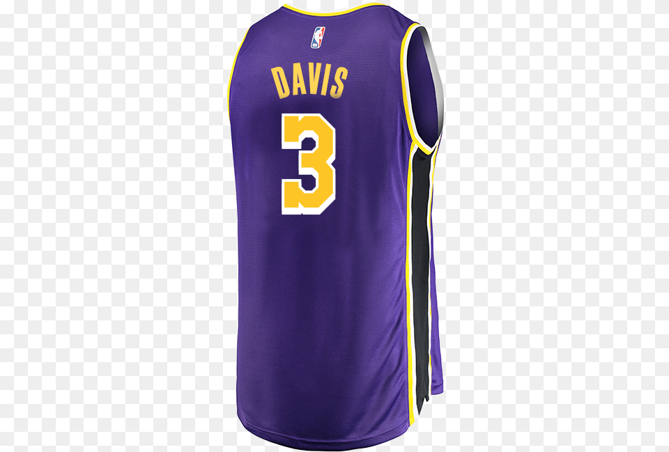 Anthony Davis Lakers Jersey, Clothing, Shirt, Person Png