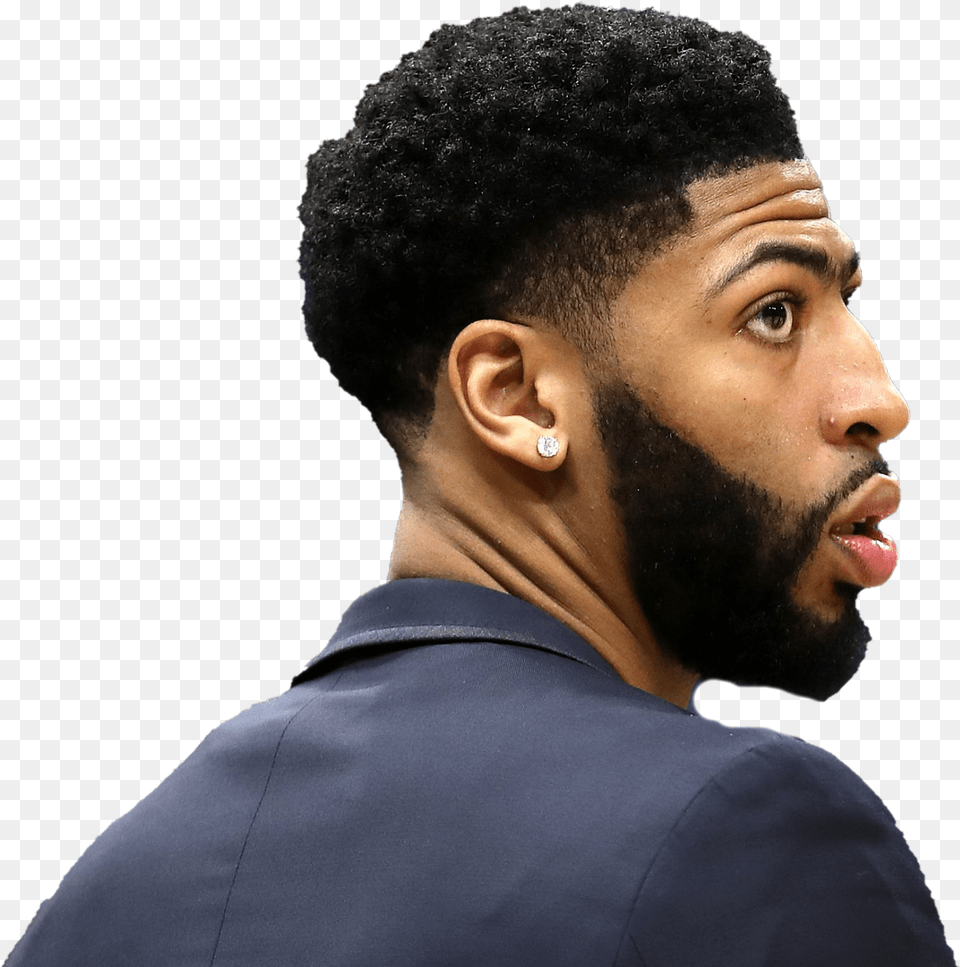 Anthony Davis Picture Anthony Davis Haircut, Adult, Person, Neck, Man Free Png