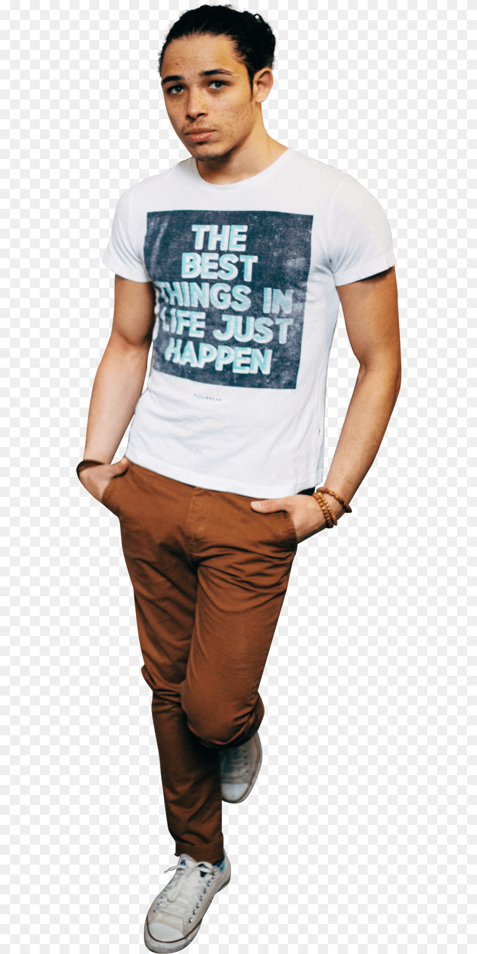 Anthony Ramos Man, T-shirt, Clothing, Pants, Shoe Png