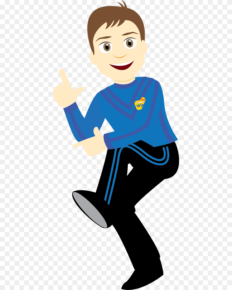 Anthony The Wiggles Cartoon, Boy, Person, Male, Child Free Png Download