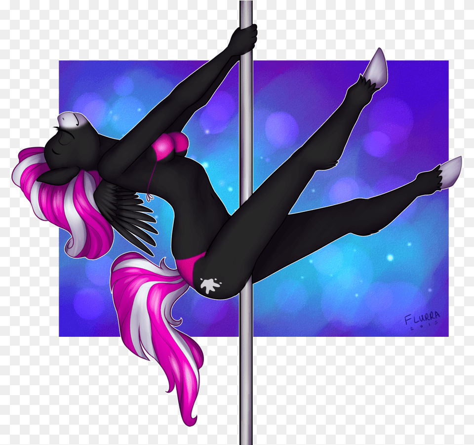 Anthro Anthro Oc Artist Pole Dance, Acrobatic, Adult, Female, Person Free Transparent Png